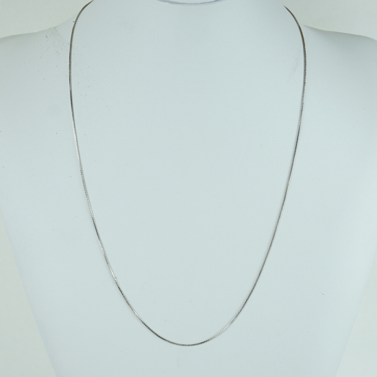 Catenina in argento 40 cm con maglie