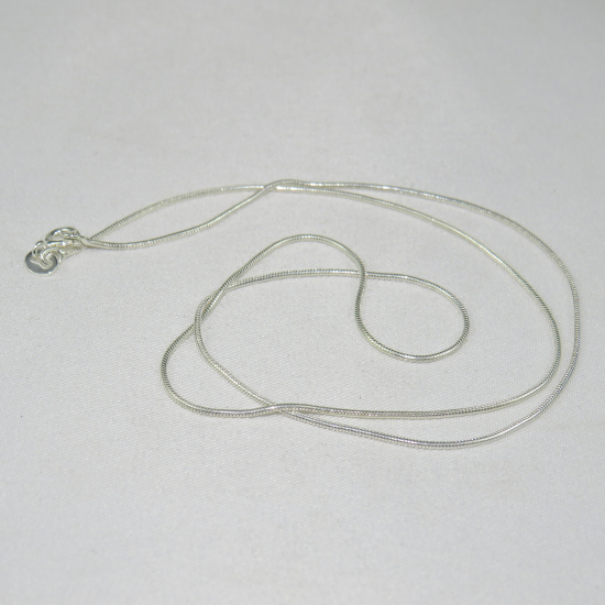 Catenina 45 cm in argento spessa