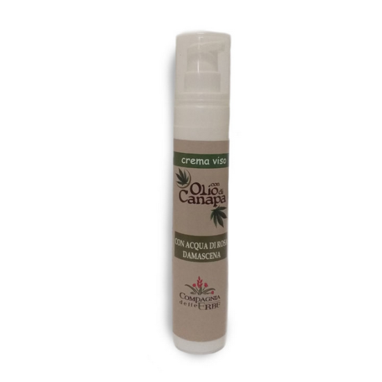 Crema Viso Olio di Canapa 50 ml