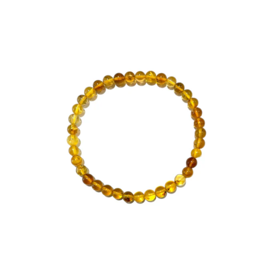 Bracciale in ambra 0,4 cm
