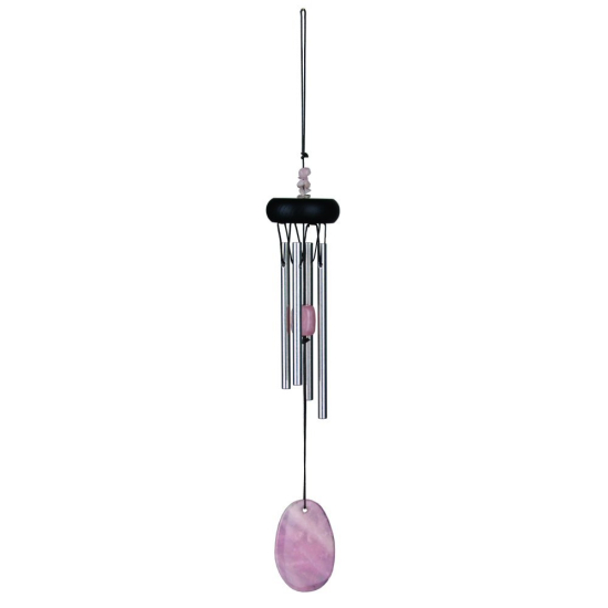Campana a vento Woodstock - Wind Chimes Quarzo Rosa