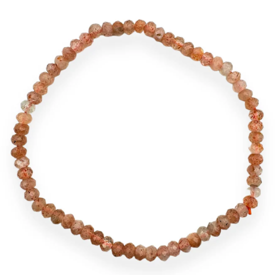 Bracciale Pietra del Sole Sfaccettato 3x4mm