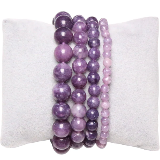 Bracciale lepidolite 0.6 cm