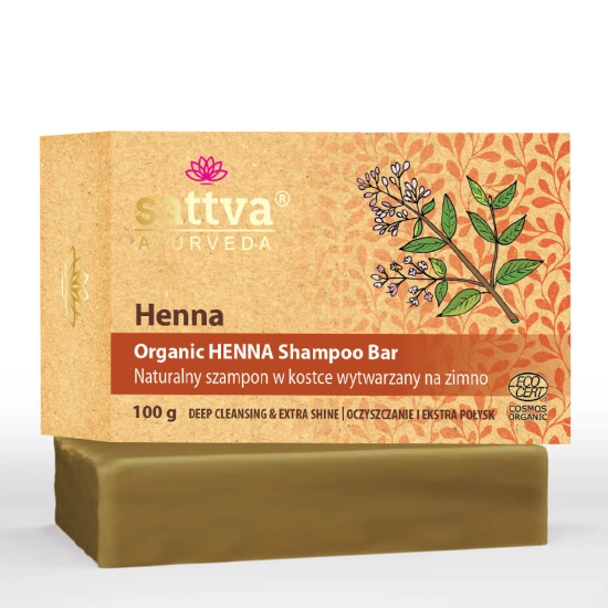 Shampoo Solido Henné - Sattva