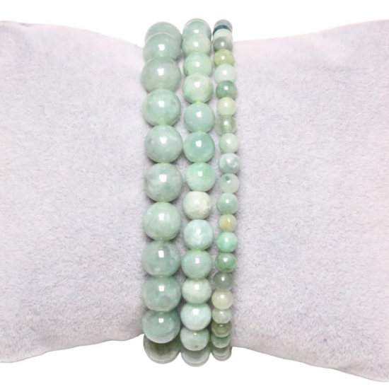 Bracciale giadeite 0.6 cm