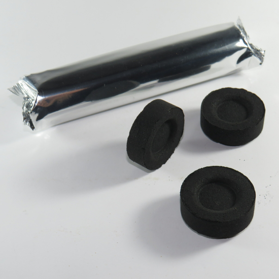 Carbonelle per incenso in grani diam 2,5 cm