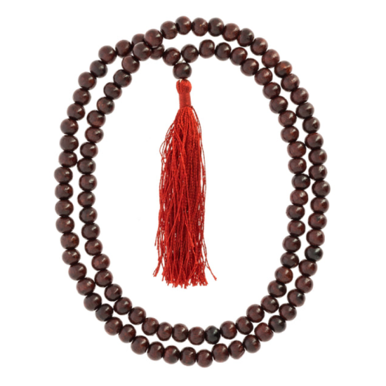 Mala in legno di rosa scuro