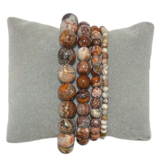 Bracciale agata crazy 0,8 cm
