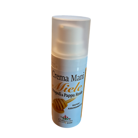 Crema mani miela, propoli e pappa reale 50 ml
