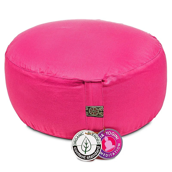 Cuscino meditazione rosa