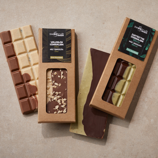 Barretta di cioccolato con tè verde Matcha 50 g