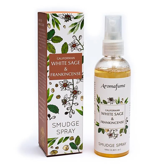 Smudge spray Salvia bianca e Franchincenso Aromafume