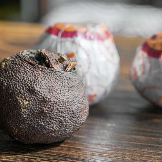 Pu-erh nel mandarino anno 2016 - 3 pezzi