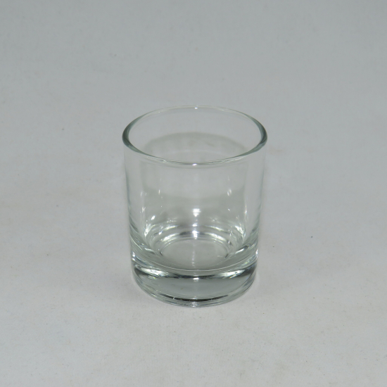Vasetto in vetro per candele e lumini
