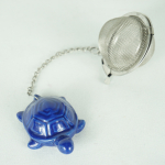 Infusore da tè con tartaruga in ceramica