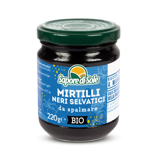 Mirtilli Neri Selvatici da Spalmare
