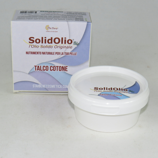 Olio solido BIO - TALCO E COTONE