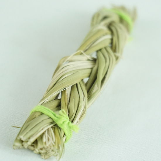 Treccia di Erba del bisonte (Sweetgrass) 10 cm