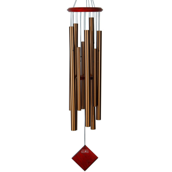 Campana a vento Woodstock - Wind Chimes 'Eclisse' bronzato