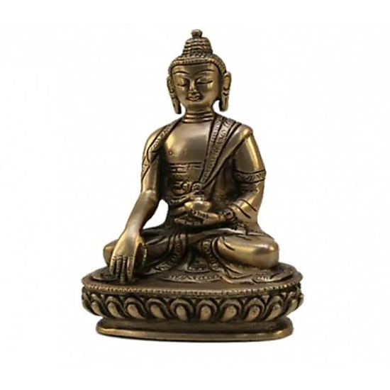 Buddha Akshobya statua ottone