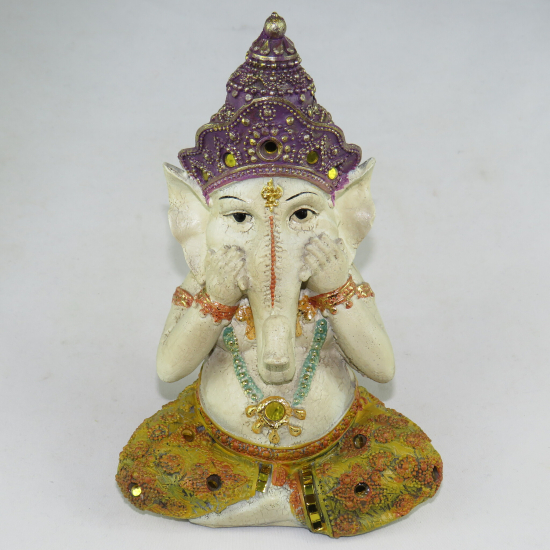 Statua di Ganesh - Non parlare del male