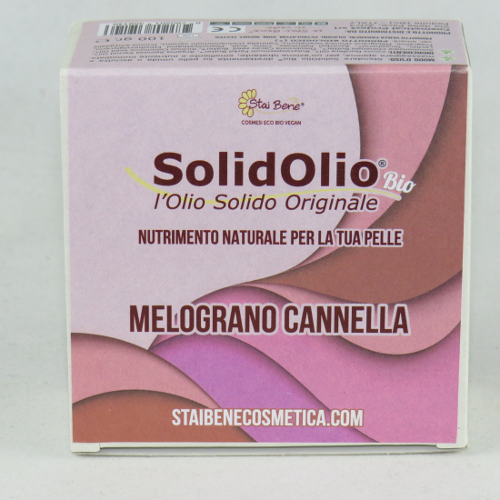 Olio solido BIO - MELOGRANO E CANNELLA