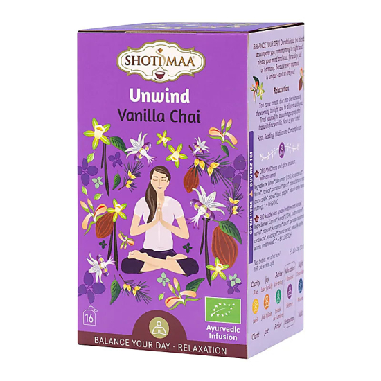 Tisana biologica UNWIND - Vanilla chai Shoti Maa