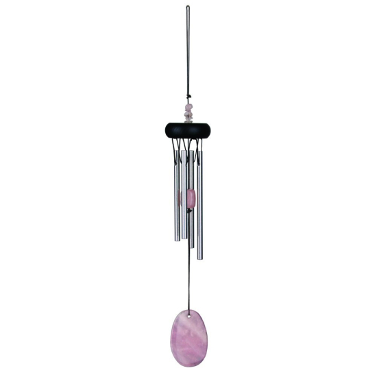 Campana a vento Woodstock - Wind Chimes Quarzo Rosa