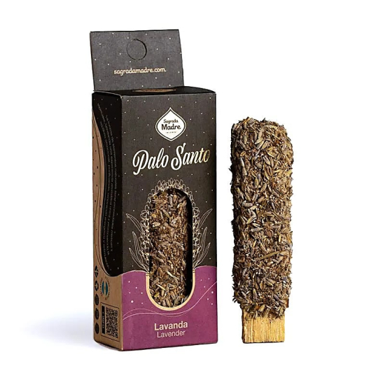Sagrada Madre stick di Palo Santo con lavanda