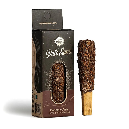 Sagrada Madre stick di Palo Santo con cannella e anice