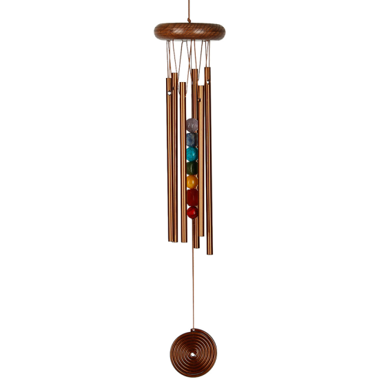 Campana a vento Woodstock - Wind Chimes Chakra piccolo bronzo