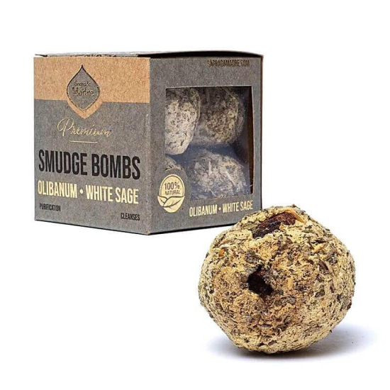 Sagrada Madre Premium bombe smudge Olibano e Salvia