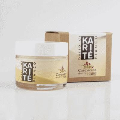Burro di Karitè BIANCO Puro 100% 50ml