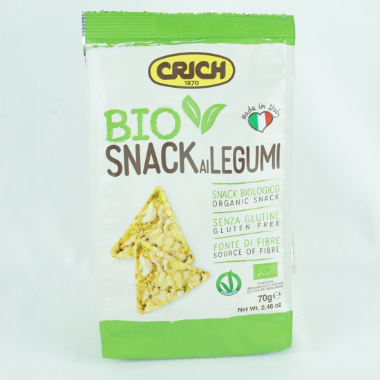 Bio snack Crich ai legumi