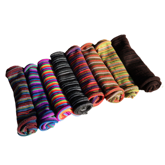 Fascia per capelli in maglina colorata