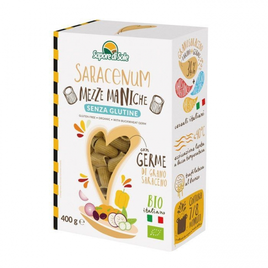 SARACENUM Pasta Senza Glutine - Mezze Maniche