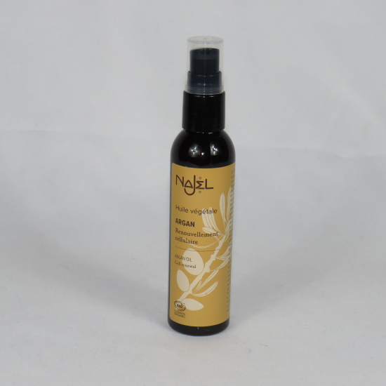 Olio di Argan Najel organico per pelle e capelli