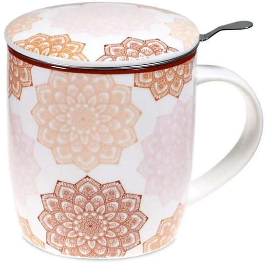 Tazza mug mandala rosa