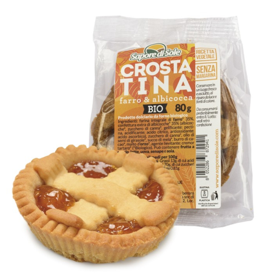 Crostatina di Farro con Albicocca BIO