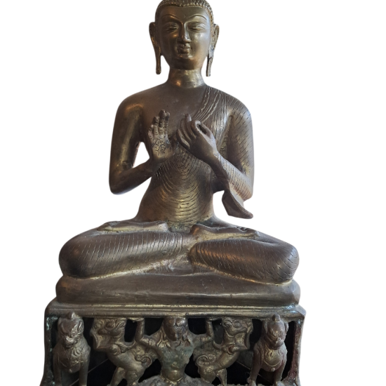 Statua in metallo Buddha
