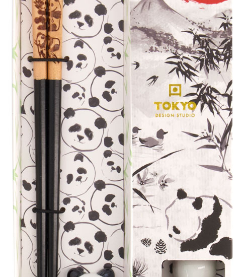 Bacchette in confezione regalo "Panda"