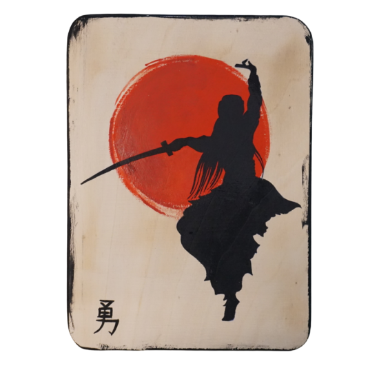 Pannello guerriera danzante - grande