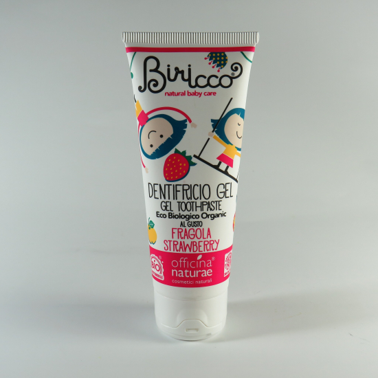 Dentifricio gel bimbi BIO gusto fragola