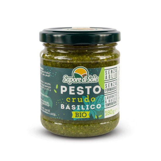 Pesto crudo Basilico BIO