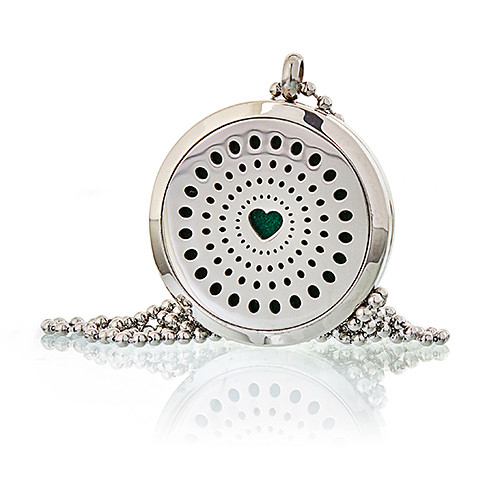 Collana per aroma - Cuore 30 mm