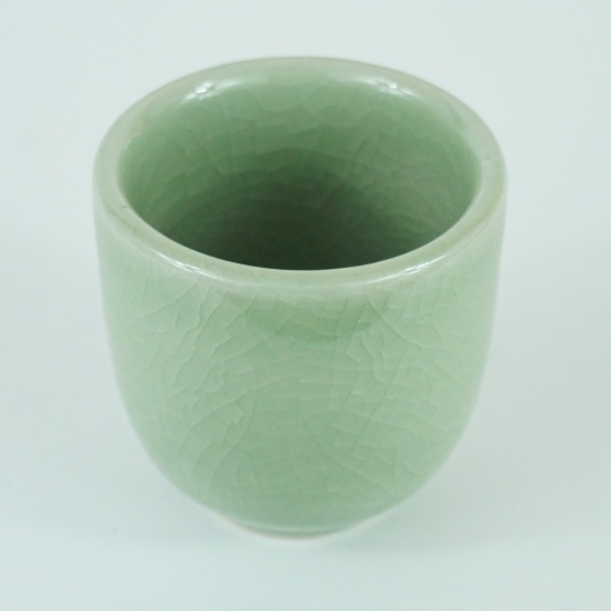 Bicchiere in ceramica Celadon 7 cm