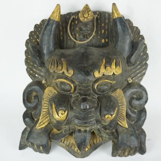 Maschera in legno Nepal