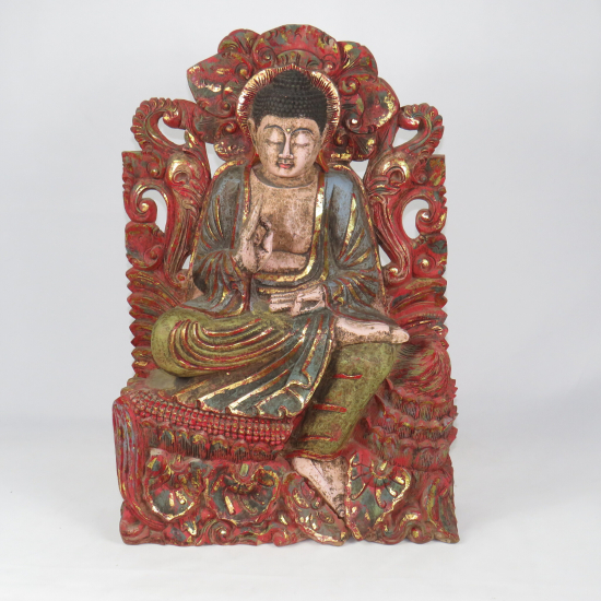 Buddha sul trono