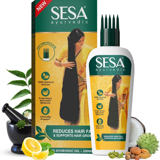 Sesa, olio ayurvedico per capelli 180 ml