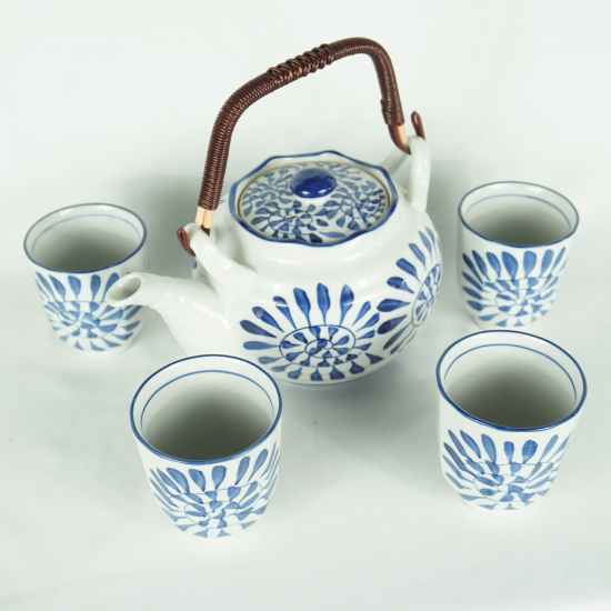 Servizio da tè in ceramica